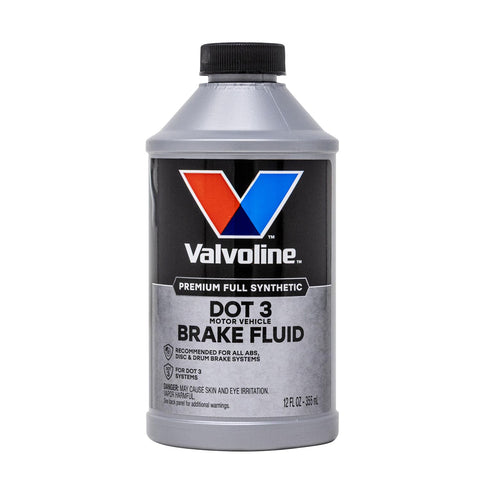 Valvoline DOT 3 Synthetic Brake Fluid, 12 oz, 6-Pack