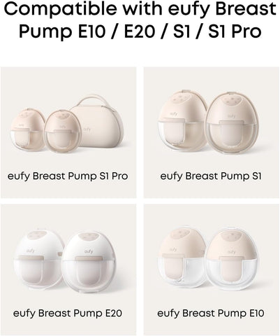 eufy Breast Pump E10/E20/S1/S1 Pro, Spout Cap (4-Pack)