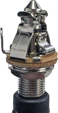 Pure Tone Mono Multi-Contact 1/4 inch Output Jack - Nickel