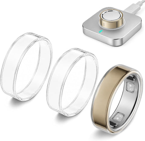 3 Pack Clear Ring Cover Compatible with Oura Ring 5