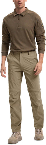 Moosehill Men's Hiking Pants: Convertible Quick-Dry