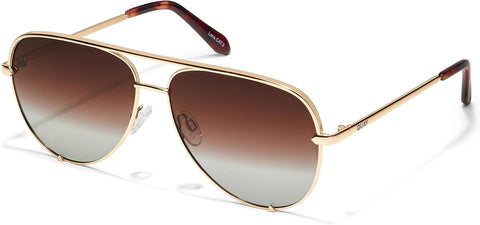 QUAY High Key Extra Large Aviator Sunglasses
