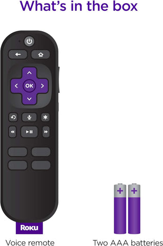 Roku Voice Remote, Replacement TV Remote Control