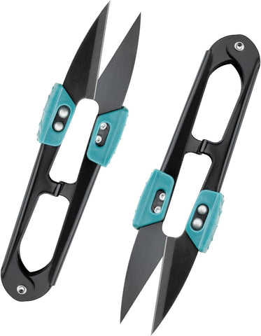 Damita 4.2 inch Sewing Scissors - Wider Handle Thread Snips (2 pack)