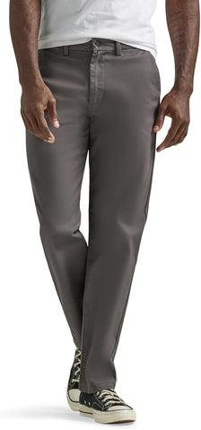 Lee Men's Flat Front Relaxed Straight Pant