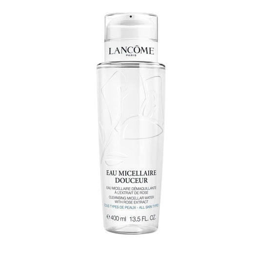 Lancôme Eau Fraiche Douceur Micellar Water Makeup Remover - Cleanses Skin & Removes Even Waterproof Makeup - 13.5 Fl Oz