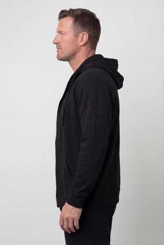 KingSize Men's Big & Tall Fleece Zip-front Hoodie Jacket