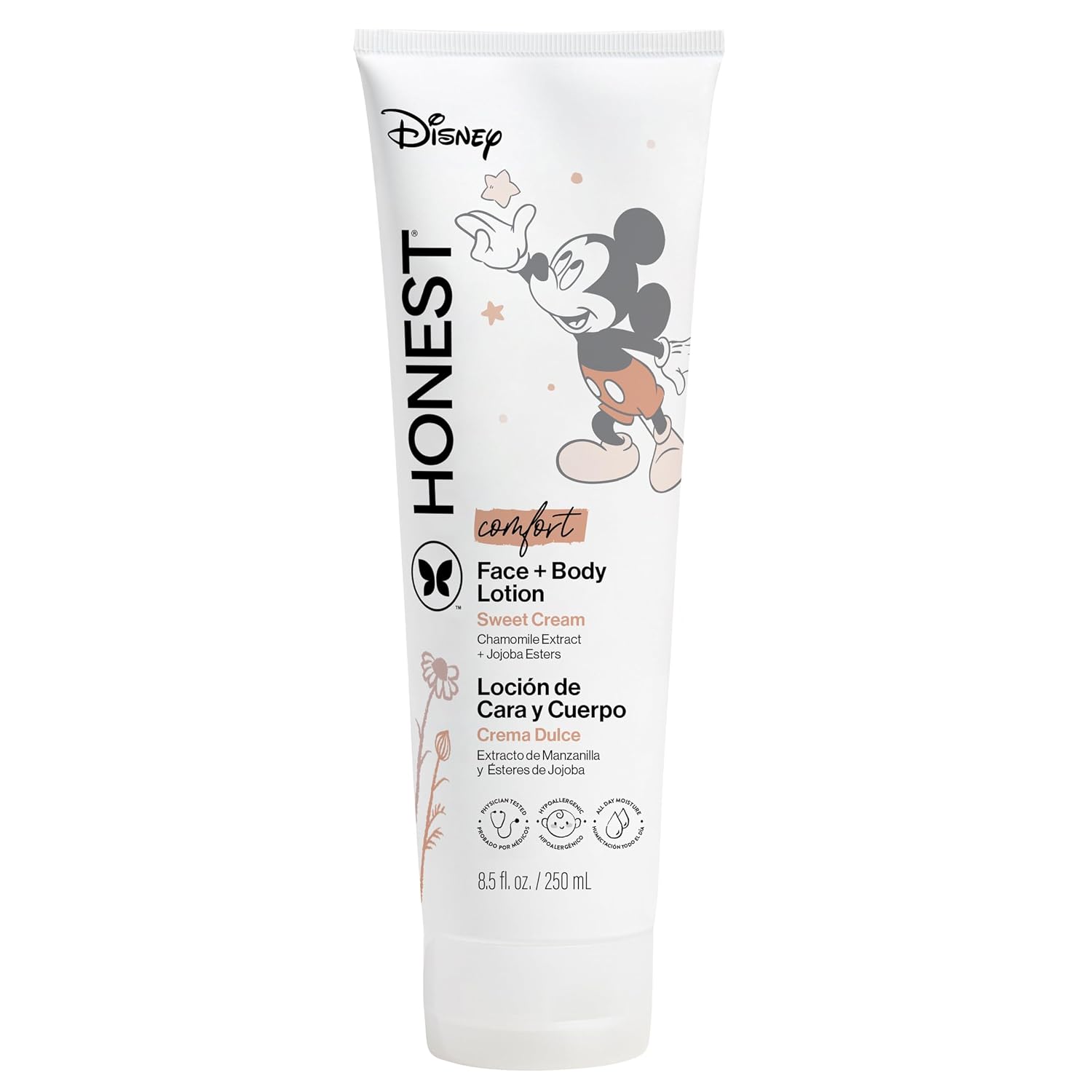 The Honest Company Face, Body Lotion, Disney’s Mickey Mouse Sweet Cream