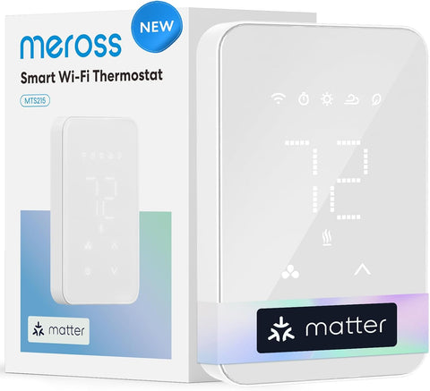 meross Matter Smart Thermostat for Electric Baseboard Heaters