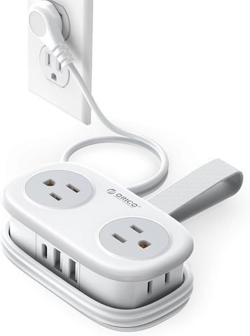 ORICO Cruise Approved Travel Power Strip, 4FT Wrap-Around Extension Cord