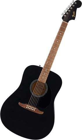 Fender California Debut Redondo Series Beginner Acoustic Guitar, Black