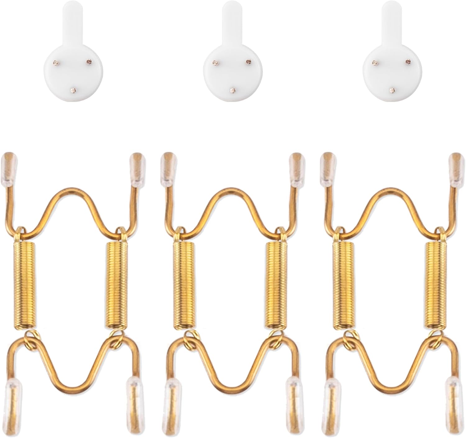 Bilillo 3 Pcak Plate Hangers for The Wall, Fits 2.5-3 inch Decorative Plate