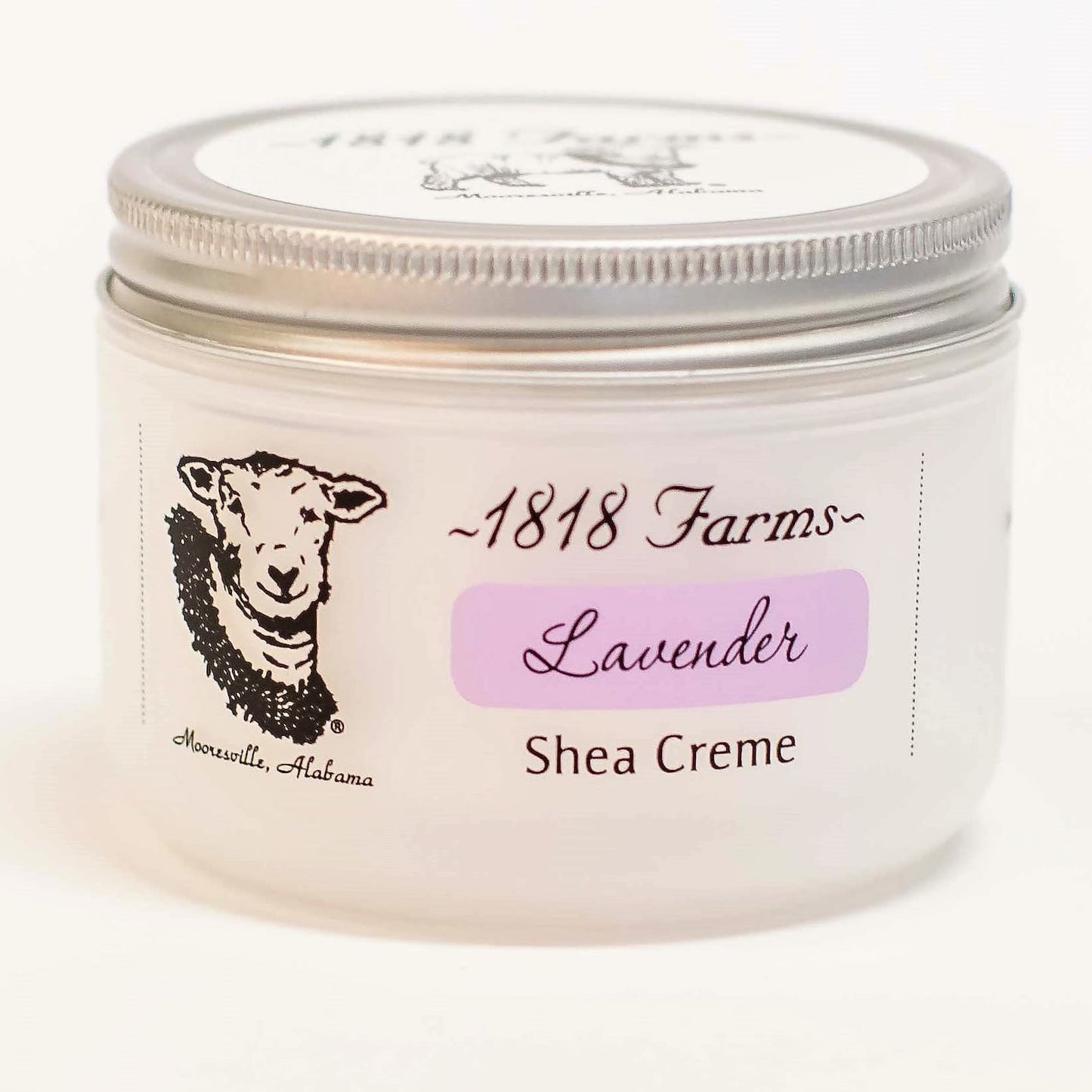 1818 Farms Shea Creme, 8 Fluid Ounces, Lavender