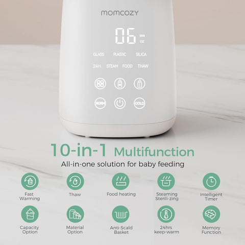 Momcozy Bottle Warmer for Baby, Fast Heating Breastmilk for All Bottles