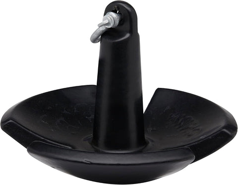Seachoice River Anchor, Black Vinyl Coated Cast Iron, 30 Lbs.