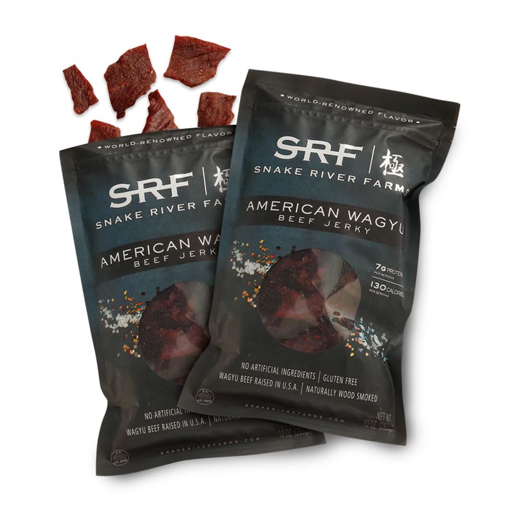 Snake River Farms Wagyu Jerky 10 oz. 4 pack
