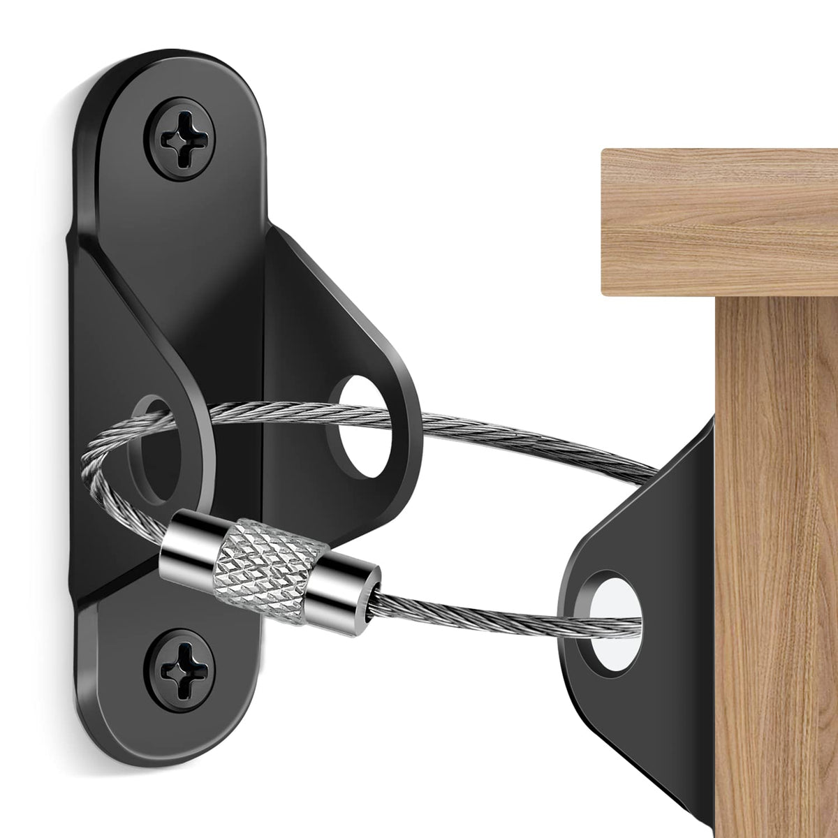 Ougourim Furniture Anchors 10 Pack, Anti Tip Kit for Baby Proofing