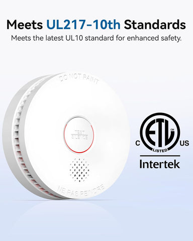 SITERWELL Smoke Detector, 10 Year Product Life Fire Alarm