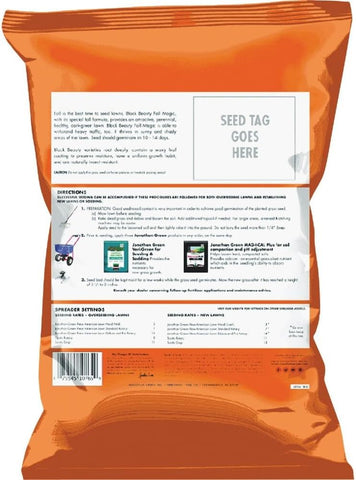 Jonathan Green Black Beauty Fall Magic Grass Seed - 25 lb
