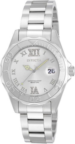 Invicta Pro Diver Stainless Steel Women's Quartz Watch - 38mm