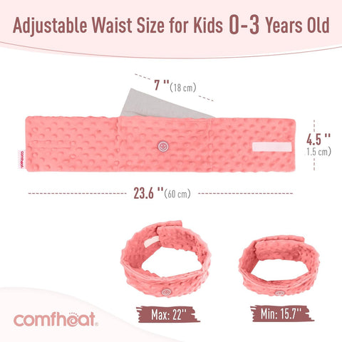 Colic and Gas Relief for Newborns and Infants, Heated Tummy Wrap