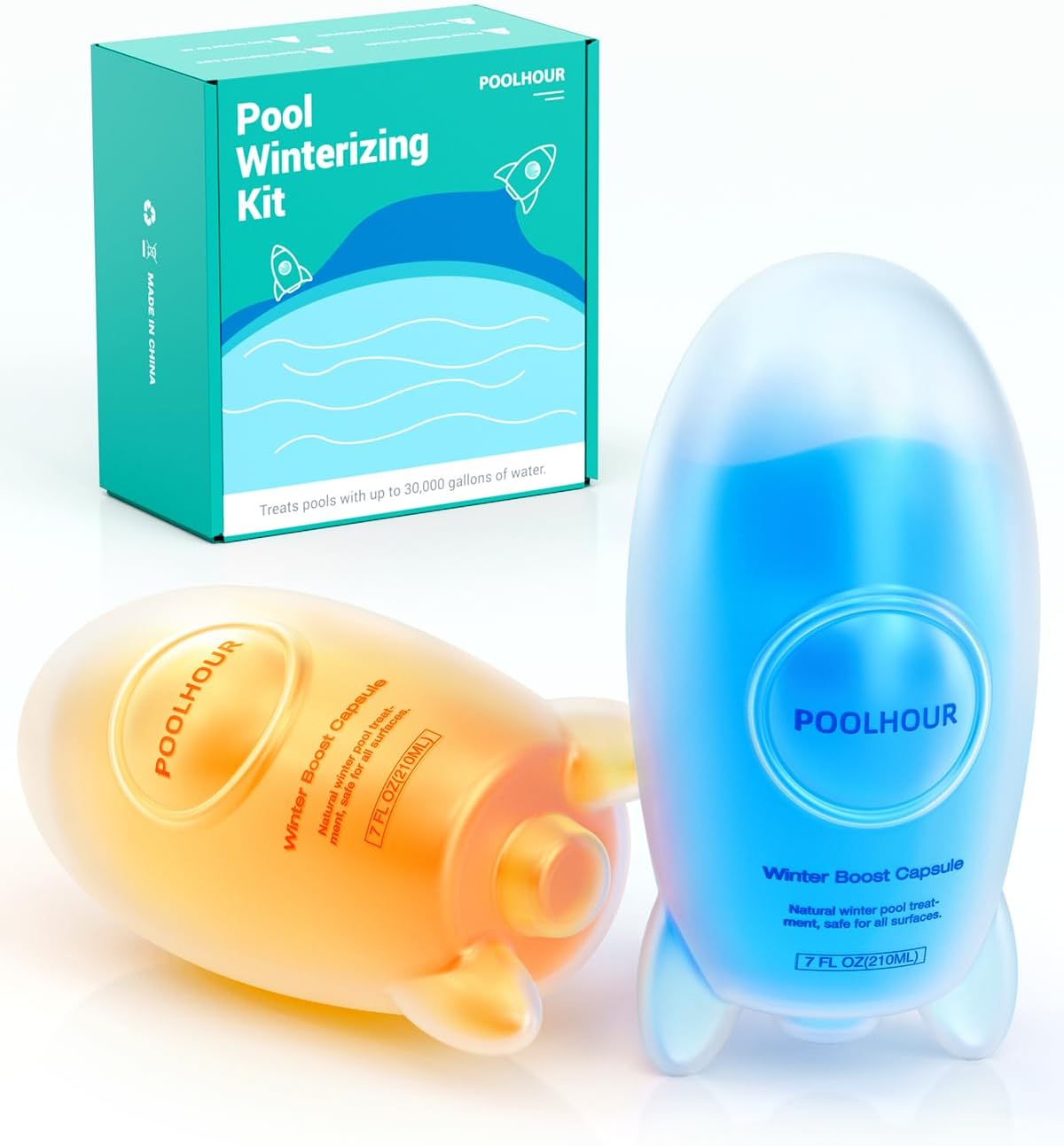 POOLHOUR Pool Winter Closing Kit for Above Ground Pool Up to 30,000 Gallons