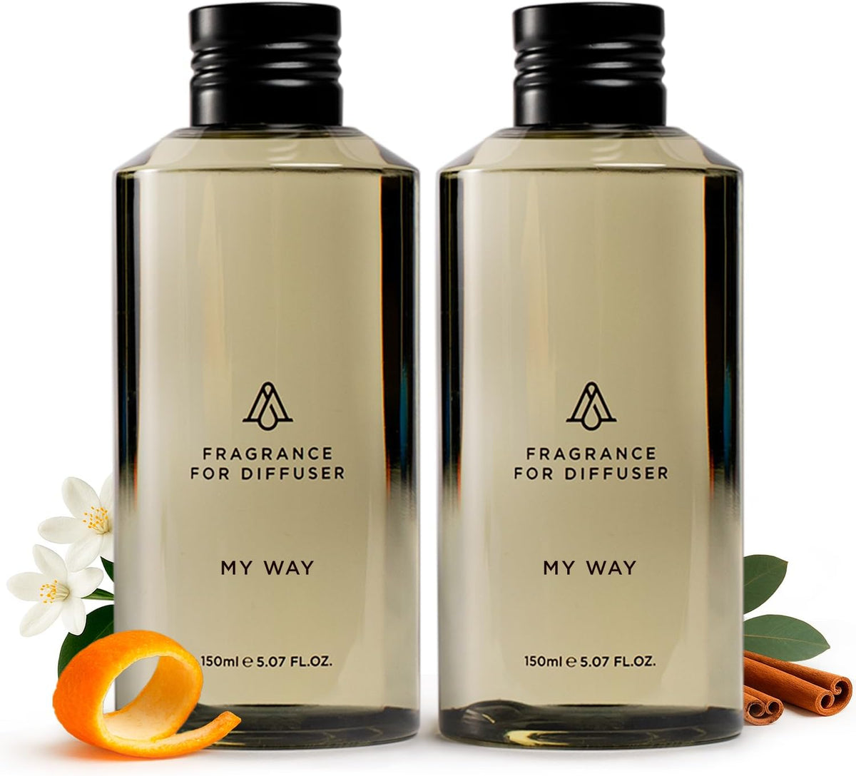 AromaPlan My Way Hotel Diffuser Oil 2-Pack – 100% Fragrance, 2X 5.07 Fl Oz