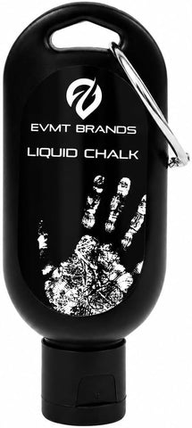 EVMT Brands Liquid Chalk, Mess Free Gym Chalk for Weightlifting, Gymnastics, Rock Climbing, Dancing. Sweat Resistant and Long Lasting for Stronger Grip.