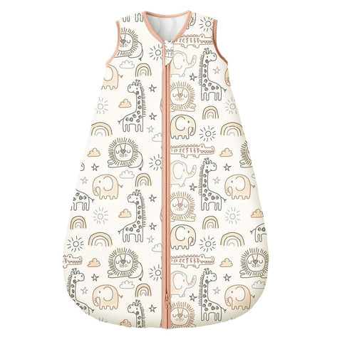 Yoofoss Baby Sleep Sack 0-6 Months 100% Organic Cotton TOG 2.5 2-Way Zipper