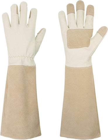 HANDLANDY Rose Pruning Gloves for Men Women, Thorn Proof Gardening Gloves
