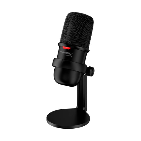 HyperX SoloCast – USB Condenser Gaming Microphone, for PC, PS4, PS5 and Mac, Tap-to-Mute Sensor, Cardioid Polar Pattern, great for Streaming, Podcasts, Twitch, YouTube, Discord,Black