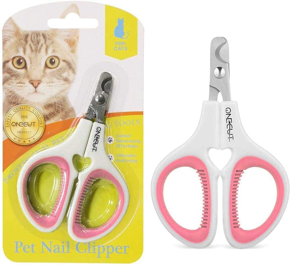 Pet Nail Clippers, Cat & Kitten Claw Nail Clipper Safe Sharp Trimmer