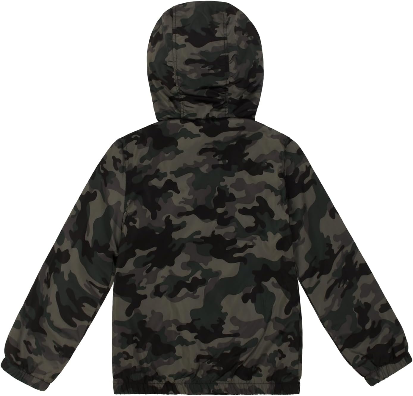 SUNDAY ROSE Boys Rain Jacket Lightweight Breathable Raincoat Waterproof Hooded Windbreaker For Kids