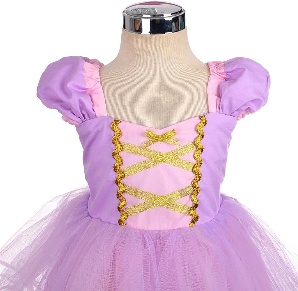 Dressy Daisy Princess Costume Tulle Dress for Baby Toddler Girls 3M to 6Y