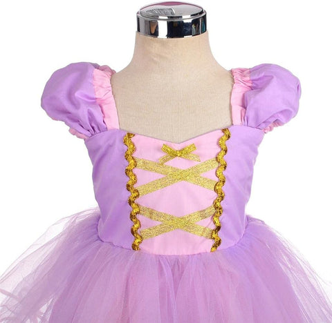 Dressy Daisy Princess Costume Tulle Dress for Baby Toddler Girls 3M to 6Y