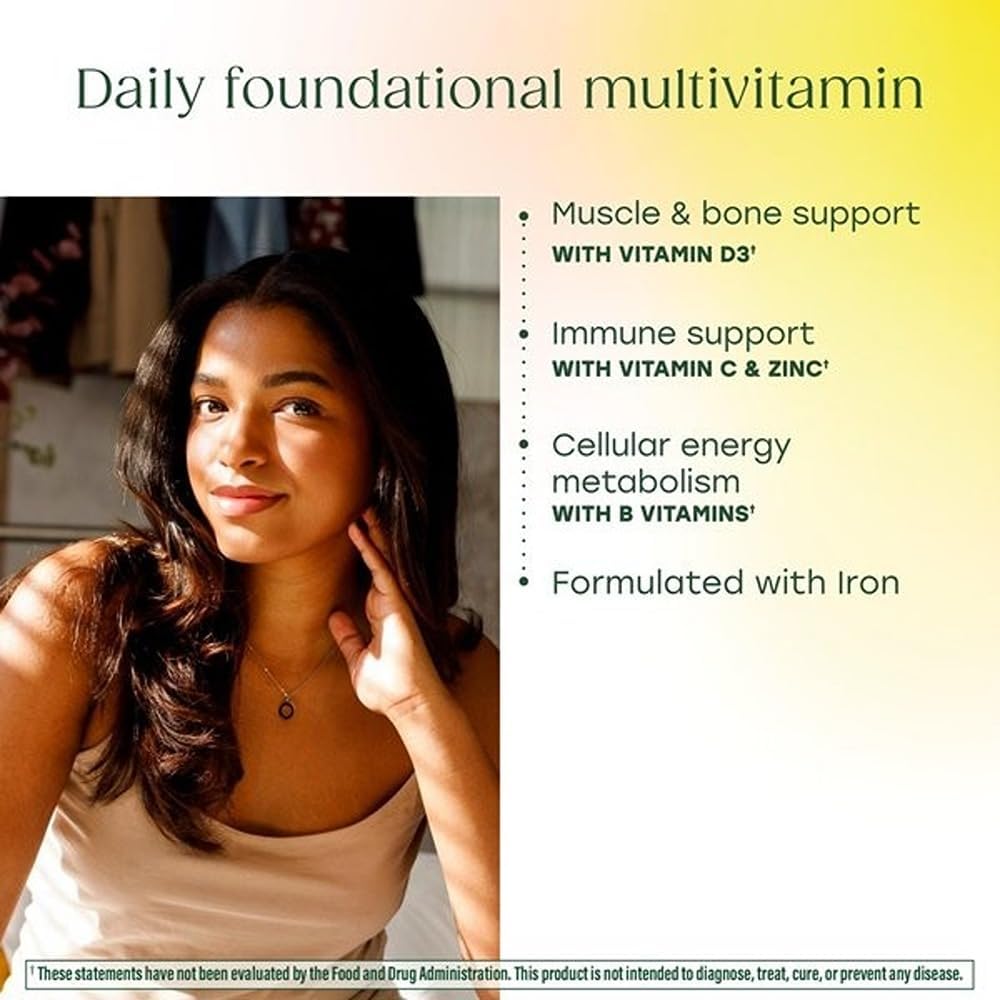 MegaFood One Daily Multivitamin for Women & Men, 22 Nutrients, 180 Tablets