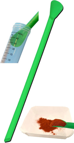 LevGo® smartSpatula® Disposable Multipurpose Lab EcoSpatula. Look for the V at the Neck.® (Short 17261)
