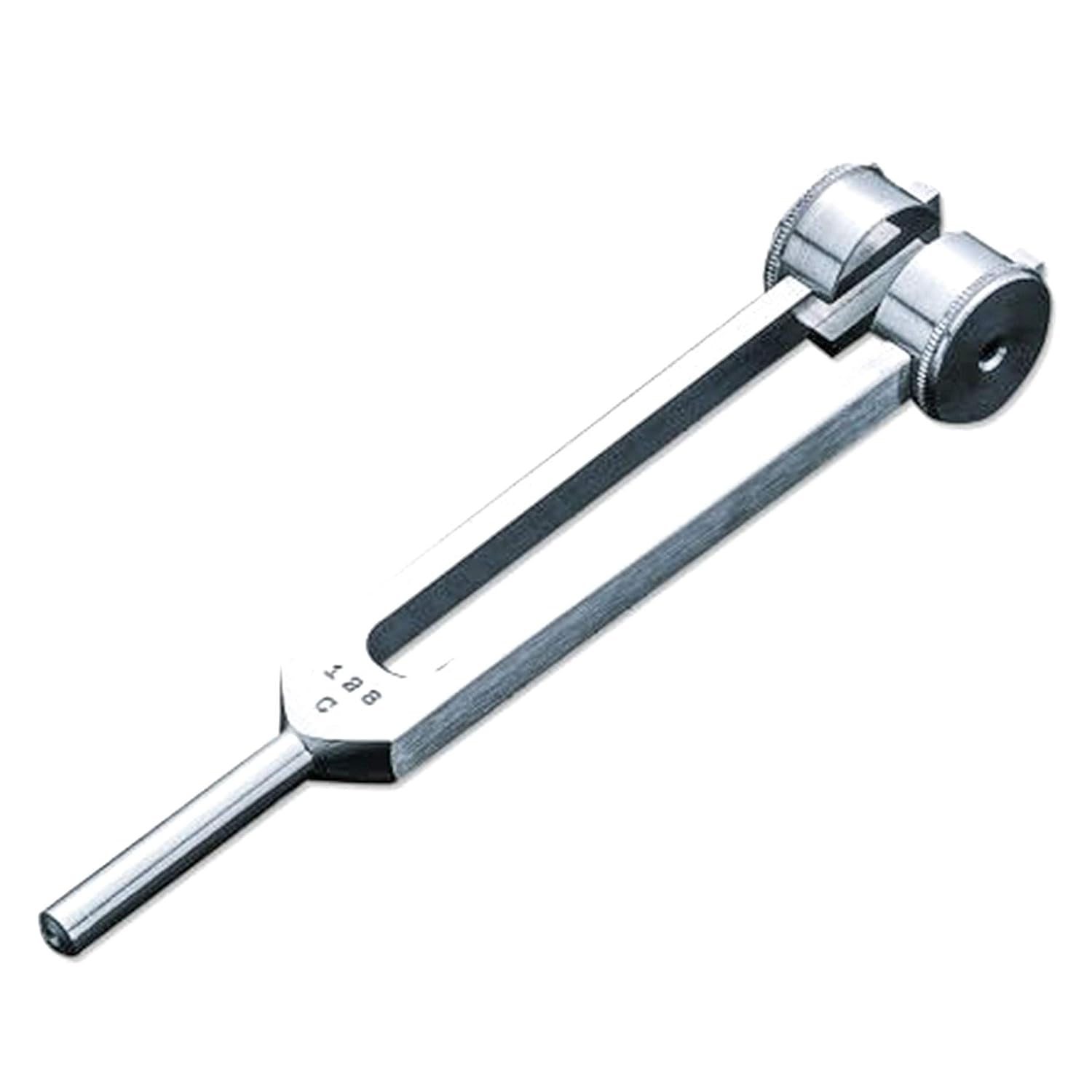 SURGICAL ONLINE Medical-Grade C128 Hz Tuning Fork - Fixed Weights, Non-Magnetic, Lightweight, Portable, Corrosion Resistant, Extra Long Handle