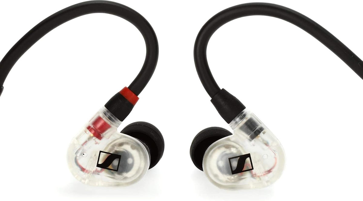 SENNHEISER Professional IE 100 PRO Dynamic In-Ear Monitoring Headphones, Clear | Dynamic transducer with 3.5mm jack cable and ear adapters for monitoring, rehearsal and performance