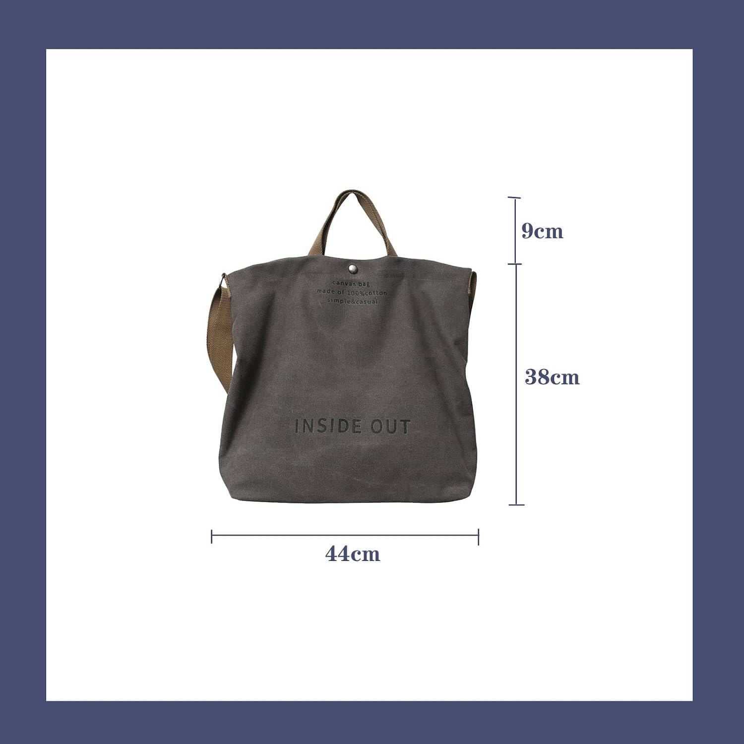 Women Canvas Tote Handbags Casual Shoulder Work Bag Crossbody Top Handle Bag Cross-body Handbags