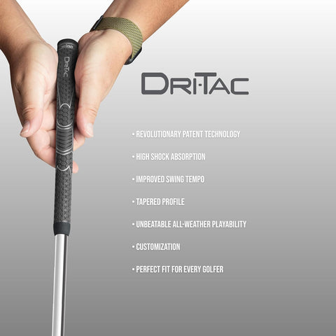 Winn Dri-Tac 9 Piece Golf Grip Bundle