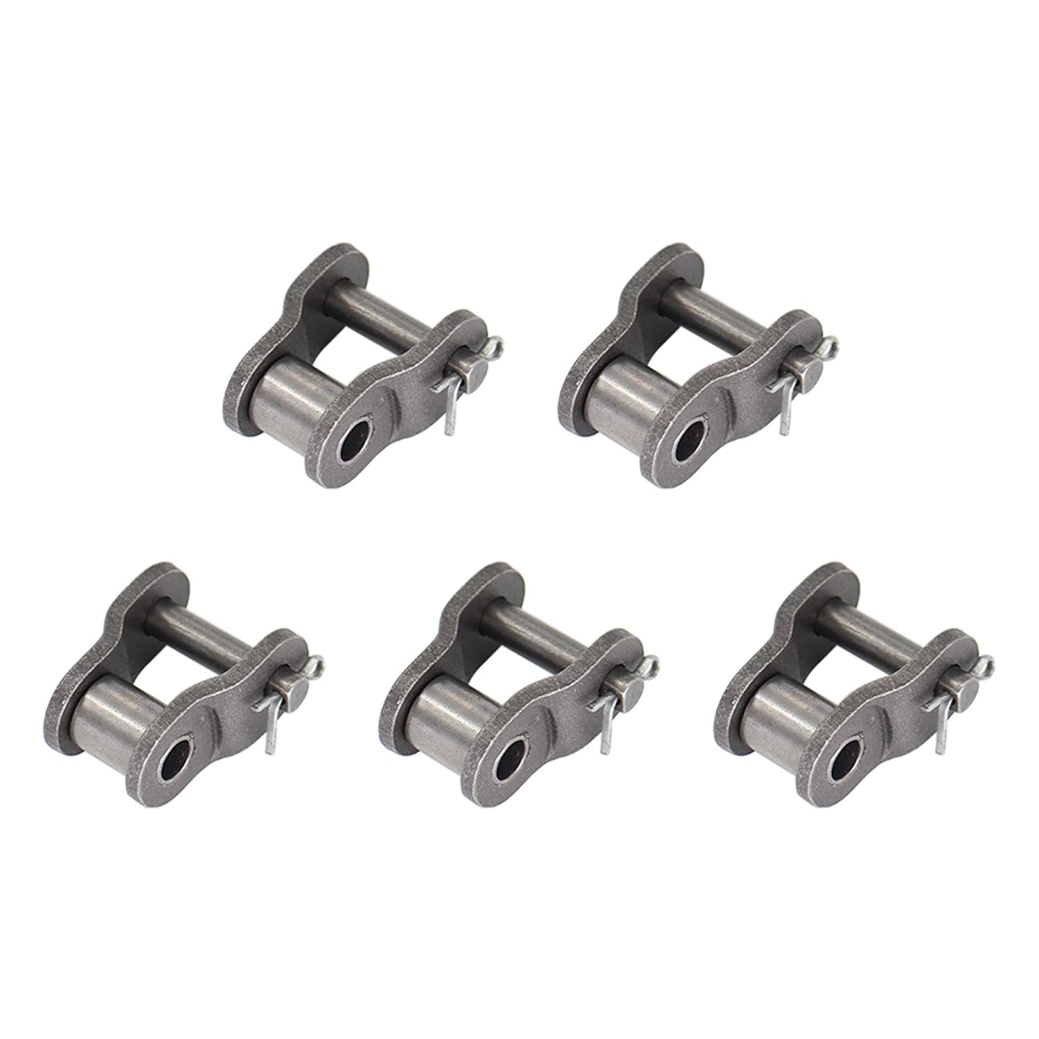 5PCS Roller Chain Offset Half Link #80, 1 Inch Pitch