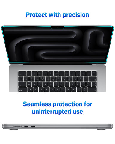 F FORITO 2-Pack Anti Blue Light Matte Laptop Screen Protector Compatible with 2024-2021 MacBook Pro 14 inch M4 M3 M2 M1 Pro/Max, Eye Protection Anti Glare Computer Screen Cover