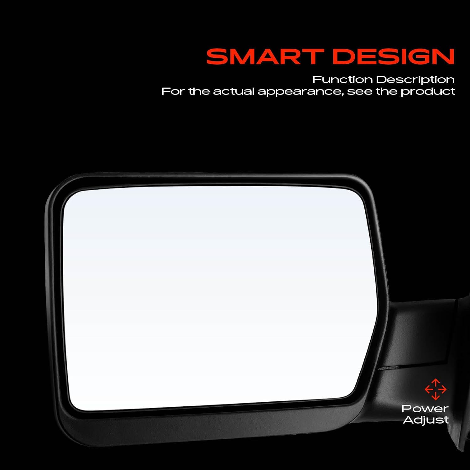 A-Premium Driver Side Power Door Mirror Compatible with Ford