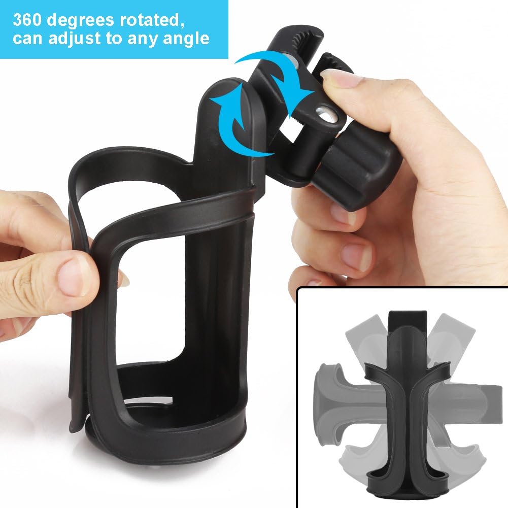 Accmor Stroller Cup Holder, Bike Cup Holder, Bike Water Bottle Holders