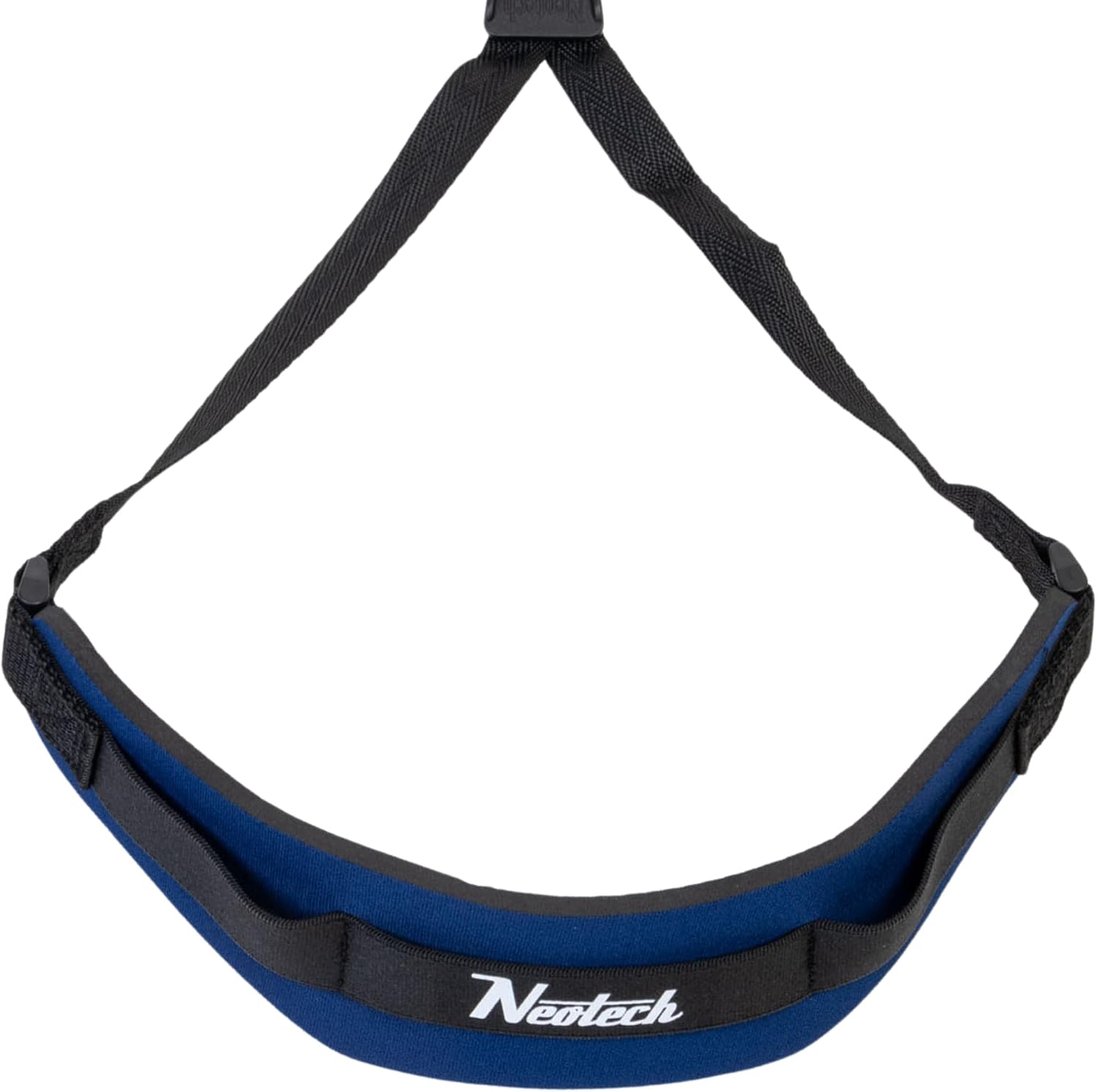 Neotech Saxophone Swivel Hook Neck Strap Soft Sax Padded for Alto Tenor Baritone Soprano – (Regular, Navy) - Made in USA