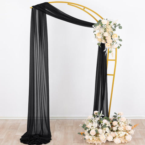 Wedding Arch Draping Fabric Sheer Curtain Drapes Birthday Party Home Decor