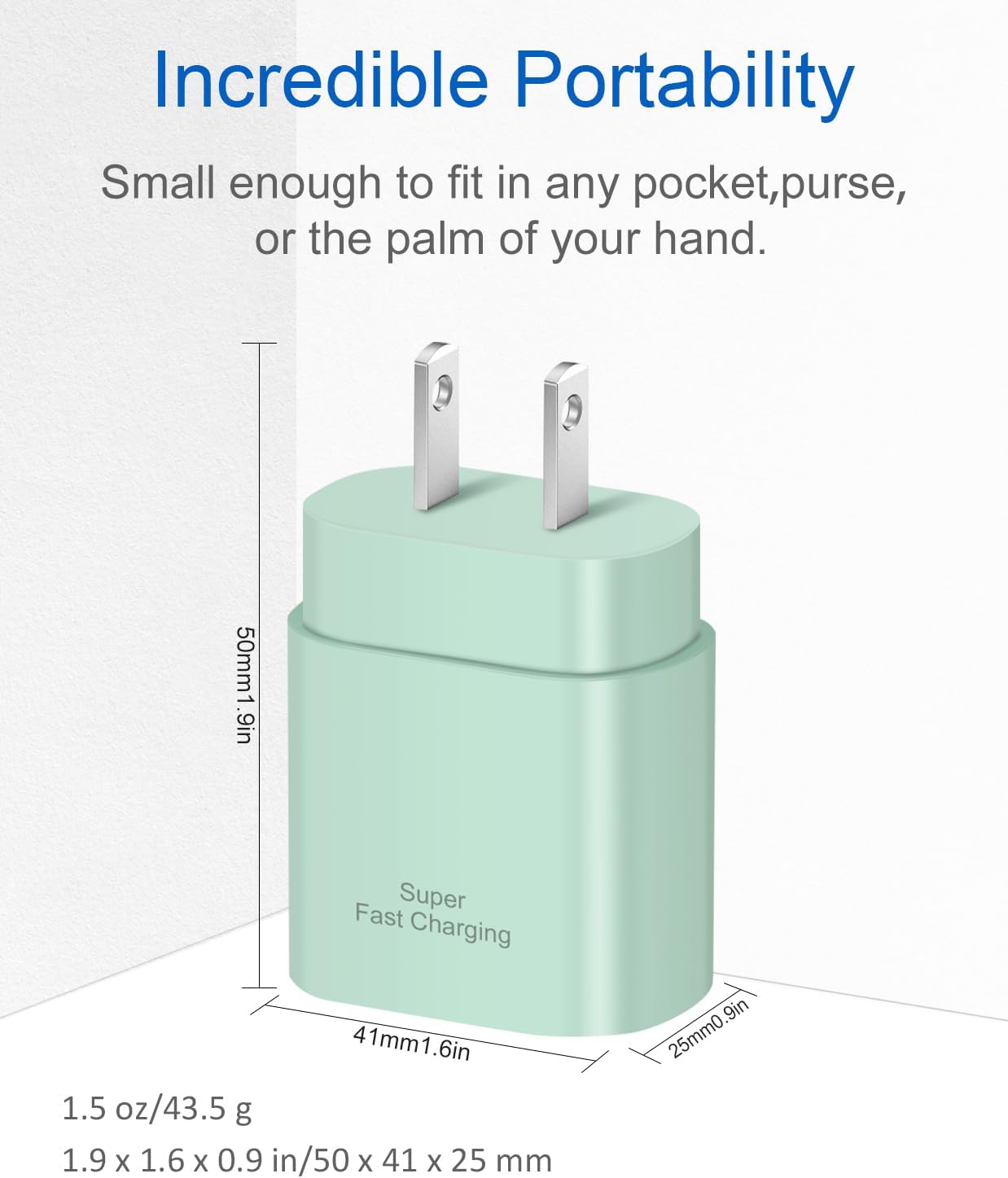 Type C Charger Fast Charging,USB C Charger,25W Samsung Super Fast Charger