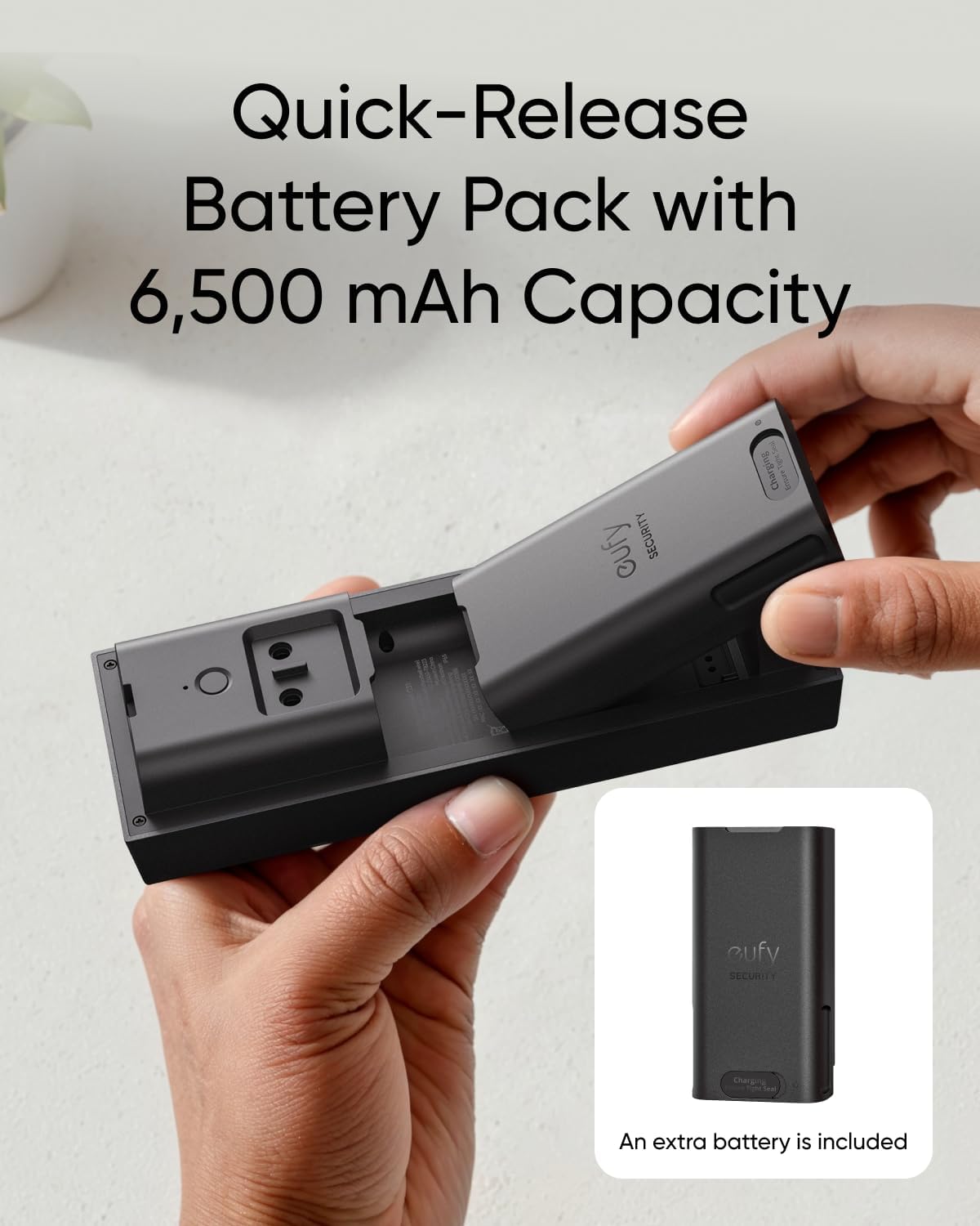 eufy Security Video Doorbell Camera C31 Kit with Extra Battery Pack