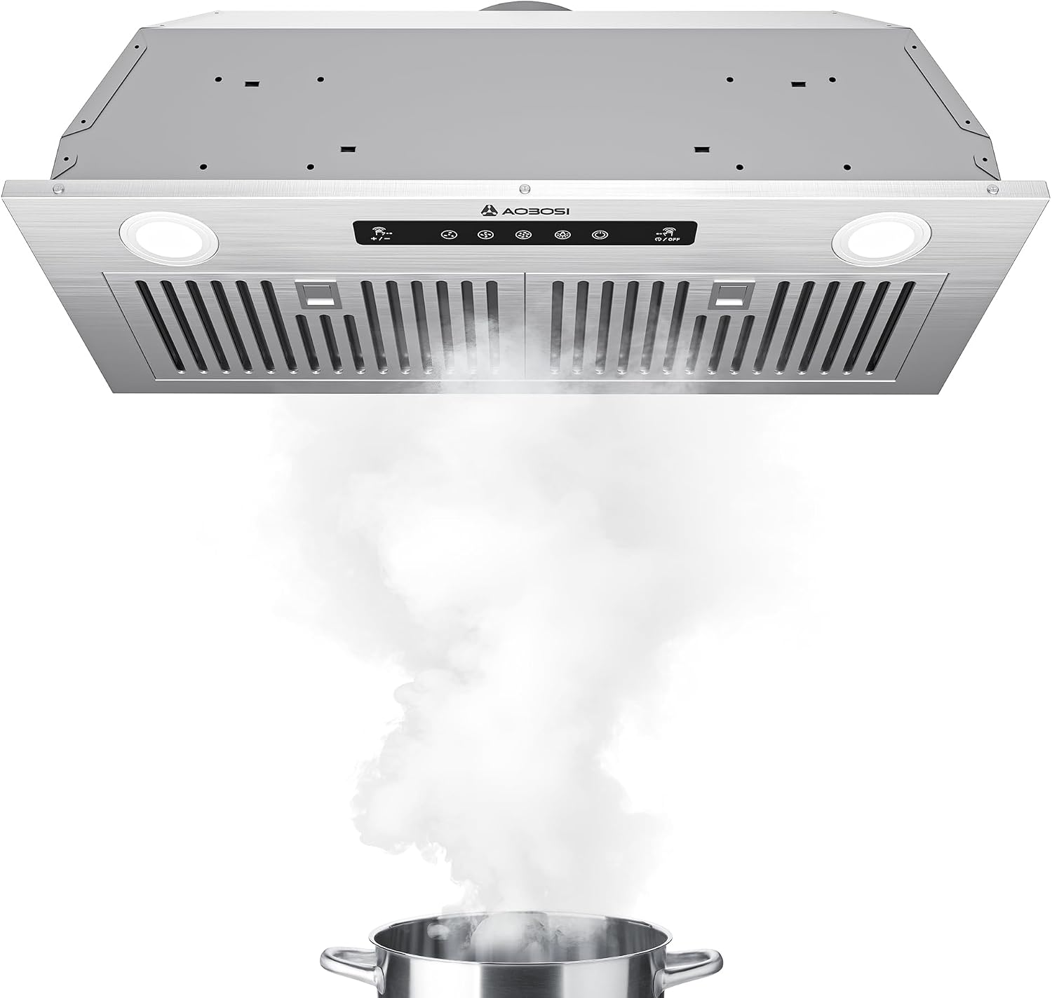 30 Inch Range Hood Insert with Touch/Gesture/Remote Control, 900 CFM